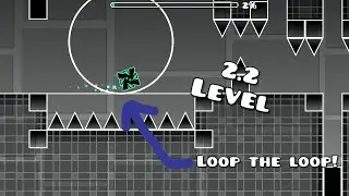 2.2 Geometry dash level (Not so strange by lespainsaucho)