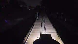 Ridge Live Steamers Moonlight Night Running (Narrated tour of the line)