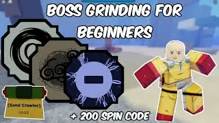 Boss grinding for beginners 2023 (Shindo life)