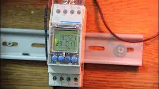 How to set the ENTES DTR 10 astronomical time clock program