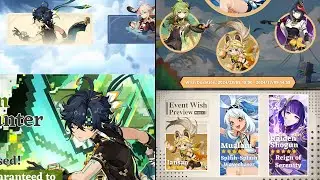 NEW UPDATE On Version 5.0 BANNERS!! 4 Star CHARACTERS CONFIRMED And MORE Changes - Genshin Impact