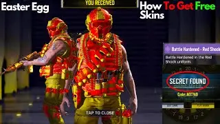 How To Get Free Skins Red Shock Battle Hardened Cod Mobile Secret Codes