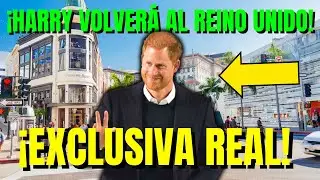 ¡FILTRAN BOMBAZO! Harry Planea Regreso al Reino Unido