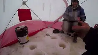 Окунь , елец и ерш на маленькой речушке.