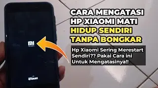 Cara Mengatasi Hp Xiaomi Mati Hidup Sendiri Tanpa Dibongkar