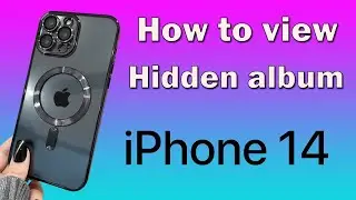 How do you find hidden photos on iPhone 14