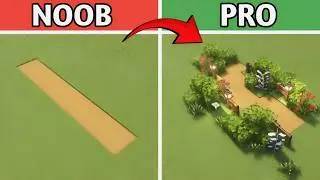 7 Easy Pathway Ideas In Minecraft! (TUTORIAL)