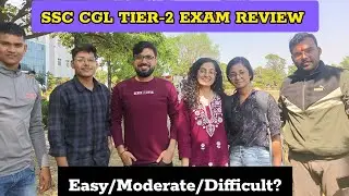 🔥SSC CGL TIER-2 EXAM REVIEW🔥|इससे genuin review नहीं मिलेगा|#ssccgl #sscchsl #ssc