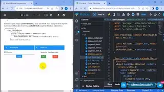 Pertemuan 7| Projek klinik_app Menggunakan flutlab.io