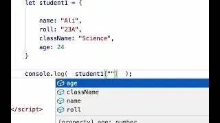 es6 Objects explained - create and modify Object - access value with dot notation