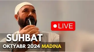 Abror Muxtor Aliy | Live (25-Oktyabr. 2024) СУҲБАТ - Мадина, Умра Зиёрати
