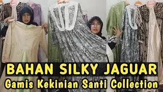Gamis Muslimah Santi collection Silky Jaguar Mewah • #busanamuslimmodern
