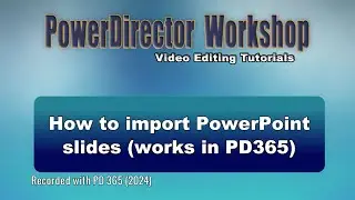 How to import PowerPoint slides (works in PD365)