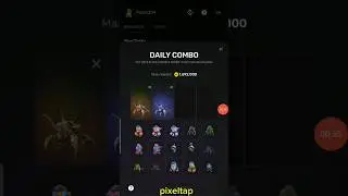 pixeltap Daily combo 28 | Daily combo pixeltap by pixelverse | 