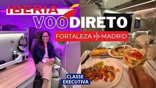 Direct flight Fortaleza to Madrid Iberia | rules, immigration, hand luggage, VIP lounge, flight r...