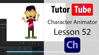 Adobe Character Animator Tutorial - Lesson 52 - After Effects and Character Animator Integration