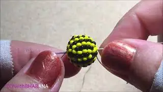 how to make beads ball - bead balls - simple step by step