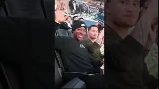 The Washington Wizards recognized three Bowie State cadets during Military Appreciation Night