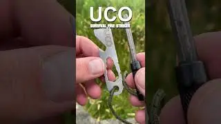 AWESOME SURVIVAL TOOL 🔥UCO SURVIVAL FIRE STRIKER🔥 #shorts #edc  #survivalgear