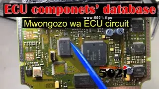 ECU circuits' components' database (part 2)