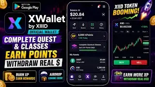 XClass Project & Airdrop | XIID Token Airdrop | XWallet & XP Points Guide