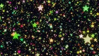 Flying Through Colorful Stars | Motion Graphics - Videohive template
