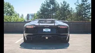 Revving Lamborghini Aventador with iPE innotech Exhaust