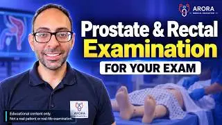 Prostate, Rectal, DRE, PR Examination - Step-by-Step Approach and Demonstration for your Exam | PLAB