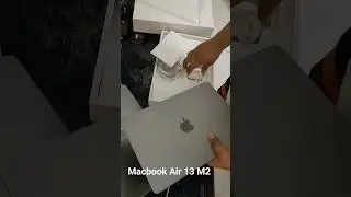 Macbook Air M2 13-Inch | Unboxing #macbookairm2 #macbookair #macbookair13 #macbook #shorts