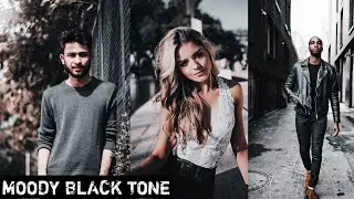 Moody Black Tone Effect IN Lightroom / Video Tutorial IN Hindi / English