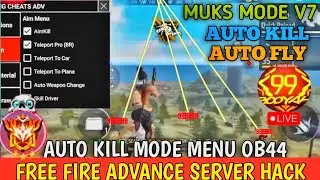 FF Advance Server Mod Menu Ob44 Update Rank Working 100% Antiban Free Fire Advance Server Hack Today