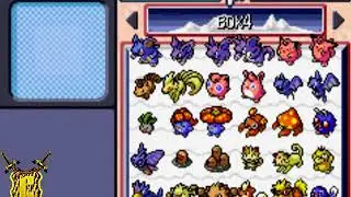 [THE_CHROME] - [  Pokémon FireRed - ALL 151 Pokémon CAPTURED - STORED IN ORDER BY POKEDEX # ]