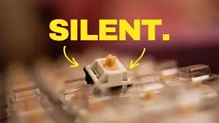 Trying silent switches - Akko Silent Penguins