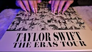 ASMR Tapping & Scratching on TS Eras Tour VIP6 Box (No Talking)