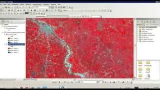 how to extract raster or satellite image in arcgis