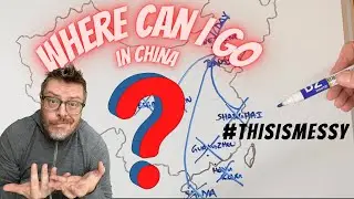 Travel is Messy in China Right Now | Explaining my Experience with a White Board for Artistic Effect