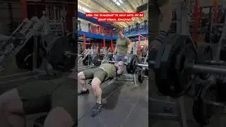 Find an excuse, or find a way. #army #benchpress #slingshot #shorts
