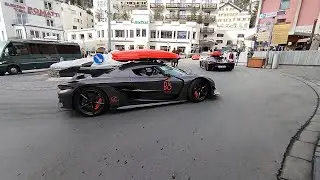 3 X Koenigsegg St Moritz 22.02.25 Switzerland supercars car spotting