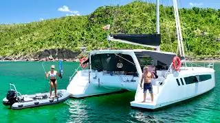 Fixing Our Boat in Exotic Places and Rewarding it W/ Fresh Caught Seafood! 40 Minute Extended Video!