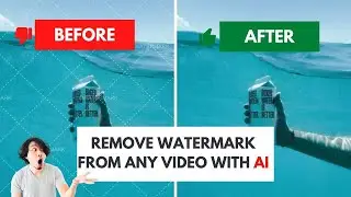 How to Remove Watermark from Video WITHOUT Blur | New Trick | Clean Video in 1 minute | 100% working