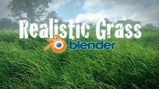 Beginner Blender Tutorial - Realistic Animated Grass!