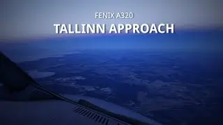 Approach to Runway 26 at Tallinn | FENIX A320 | MSFS 2020