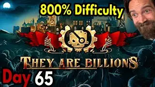 The Misfit Army - No Pause - 1200% Difficulty - They Are Billions - Custom Map