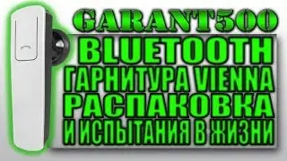 BlueTooth Гарнитура Vienna HS121M, распаковка и испытания в жизни. Посылка с ALIEXPRESS
