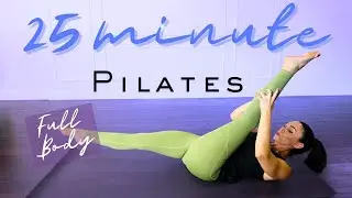 25-Min Full Body Mat Pilates Workout | Strengthen Core & Boost Flexibility at Home