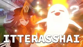 1 HOUR OF ITTERASSHAI - Hu Tao | Genshin Impact