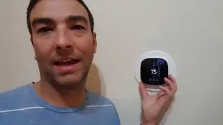 Installing an Ecobee3 Smart Wifi Thermostat