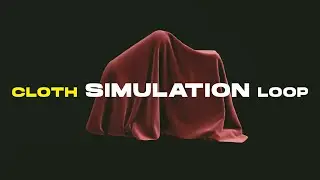 Marvelous Designer + Cinema 4D & Octane Render Cloth Simulation Loop