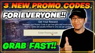 3 NEW PROMO CODES FOR EVERYONE!!! HURRY BEFORE TOO LATE!! | RAID Shadow Legends