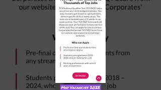 Tcs nqt May 2023. 